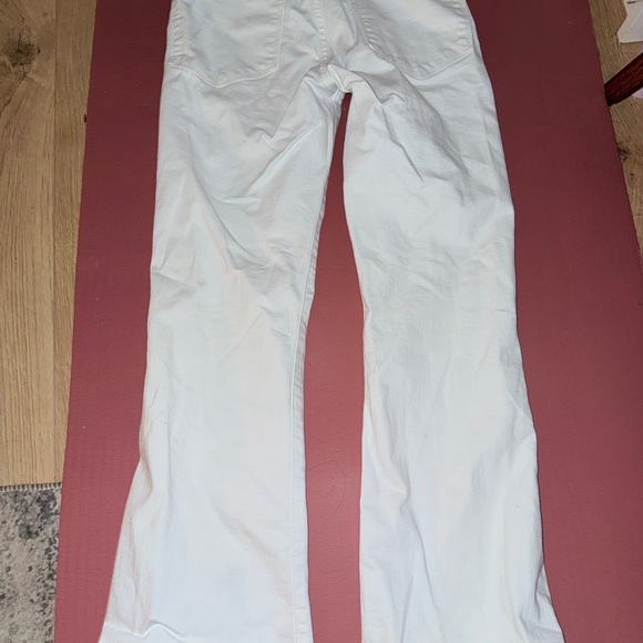 Frame Denim White Flare Jeans with detergent stains - Picture 5 of 6